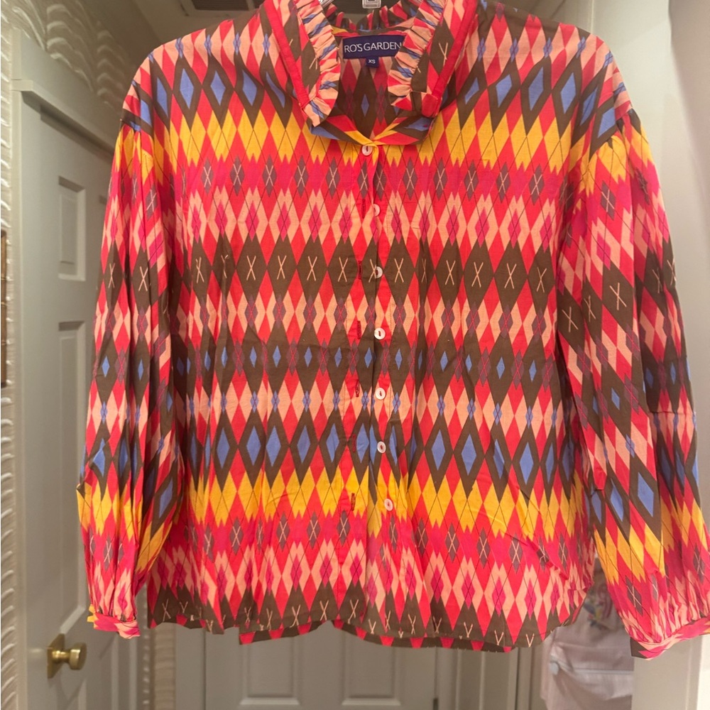 Tuckernuck Ro’s Garden Button Down Top